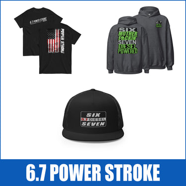 6.7 Power Stroke T-Shirt Hoodies And Hats
